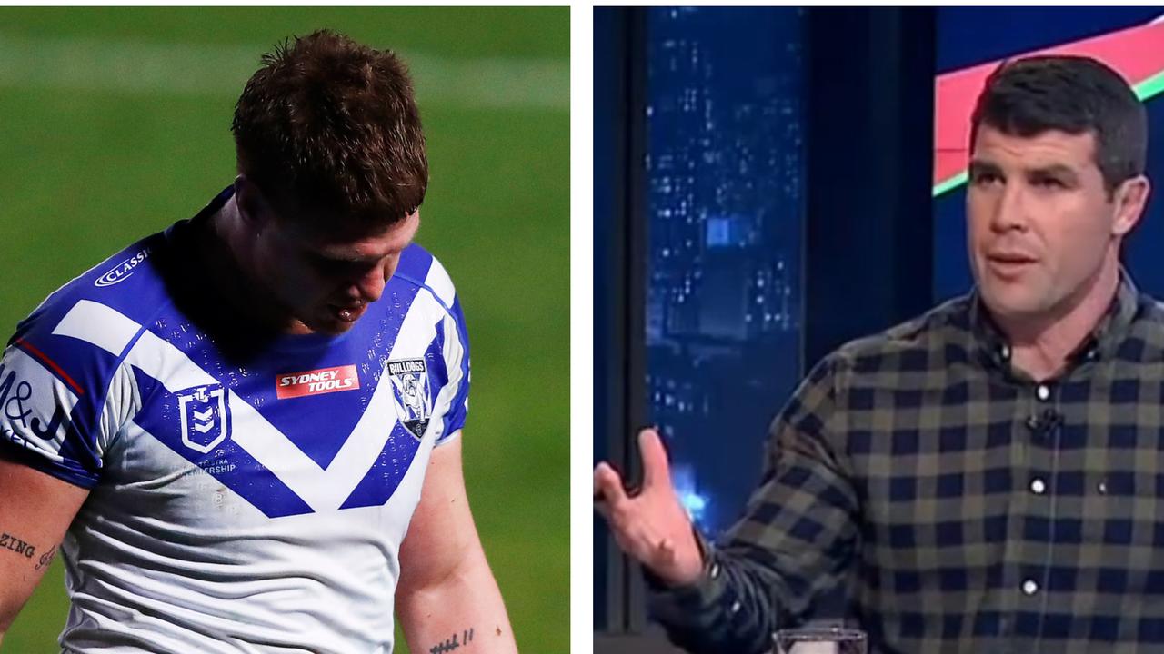 Mick Ennis makes an emotional plea to the Bulldogs hierarchy.