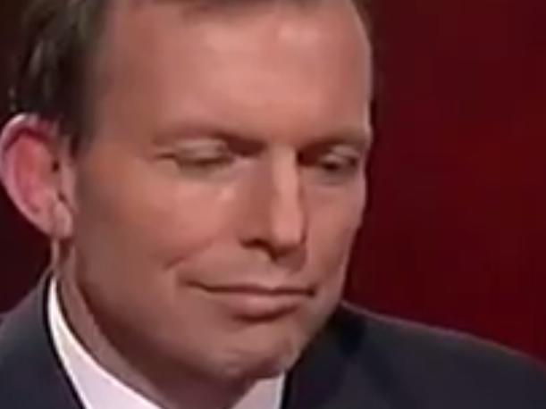 abbotts aewkward interview re george pell