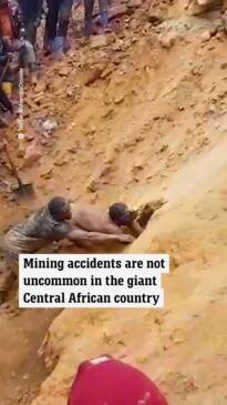 Man Uses His Bare Hands To Save Congo Miners