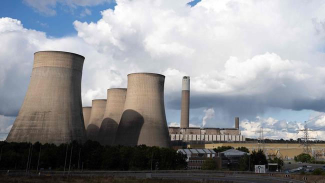The Ratcliffe-on-Soar, the UK’s last coal-fired power station, which closed on September 30, 2024. (Picture: AFP)