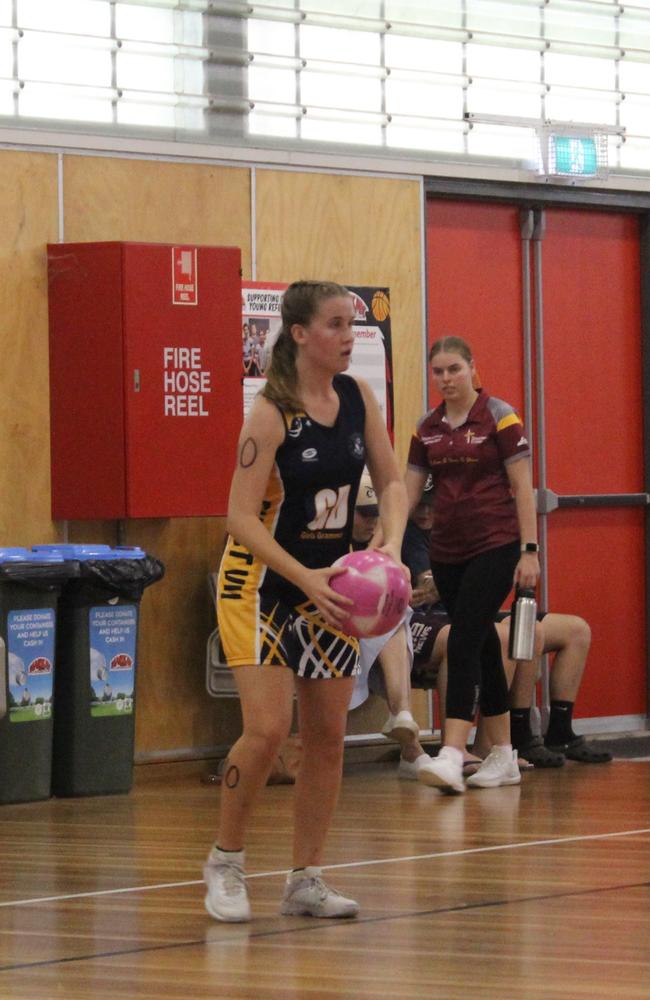 Rockhampton Girls Grammar School Year 9 defender Sophie Shaw.