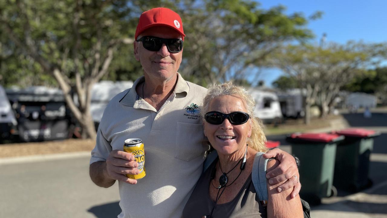 Steve Williams, left, and Carol Williams, right. Picture: Asa Andersen.
