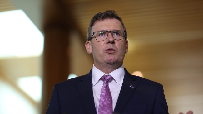 Prime Minister Scott Morrison has vowed to keep Alan Tudge in cabinet should the government be re-elected on May 21. Picture: Gary Ramage