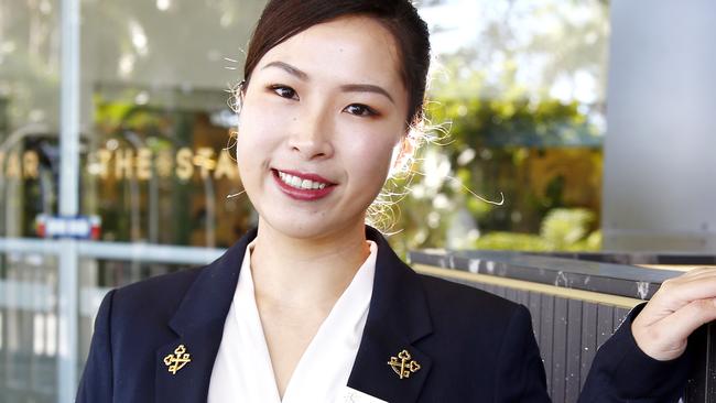 The Star Gold Coast Concierge supervisor Wisky Wing Yi Lai. Picture: Tertius Pickard