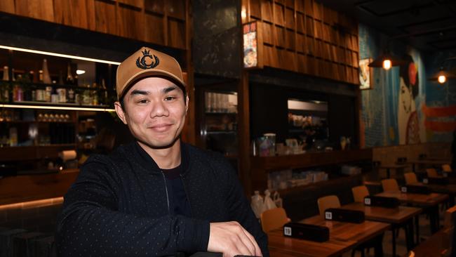 Jeff Tan is the owner of Fukutontei Ramen at Box Hill Central.