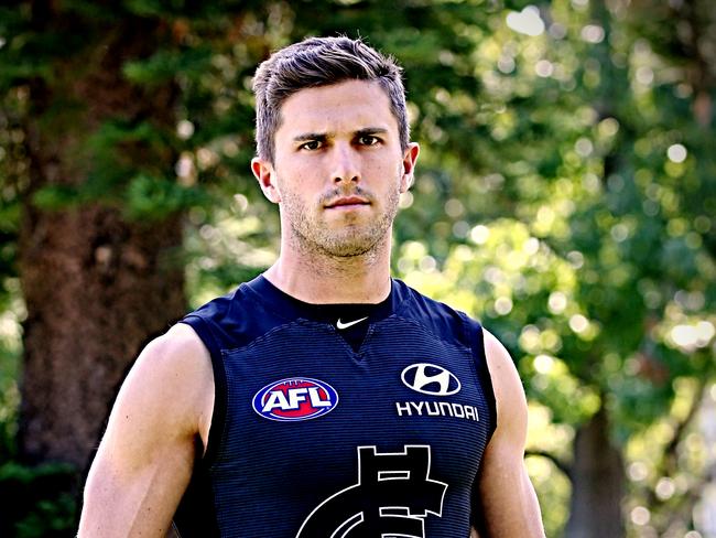 Carlton Captain Marc Murphy Picture:Wayne Ludbey