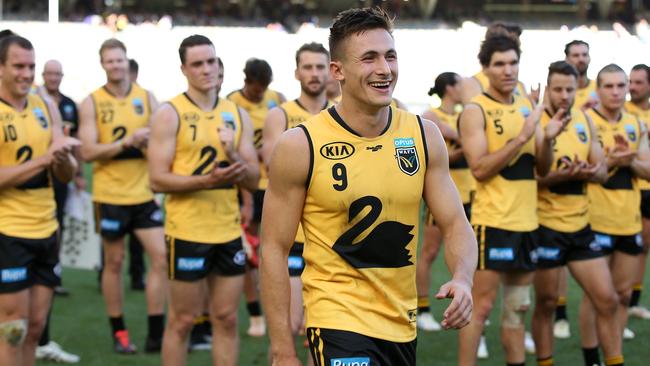 Josh Deluca was taken pick No. 1 in Monday’s AFL mid-season draft. Picture: Paul Kane/Getty Images.