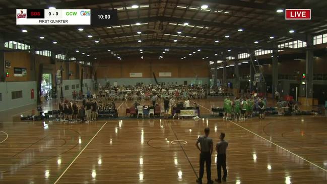 REPLAY: Southeast Queensland Basketball – U18 Boys Premier League – Gold Coast Waves v Southern Districts Spartans