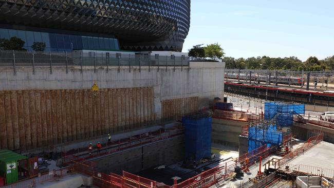 A huge bunker will house the Proton Therapy Unit. Picture: Emma Brasier.