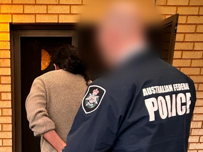 AFP arrest a Colombian man in SA over human trafficking chargesAFP investigators executed a search warrant at the man’s Kilburn home yesterday (14 November,2024) where they arrested him and seized electronic devices and documentation. Picture: AFP