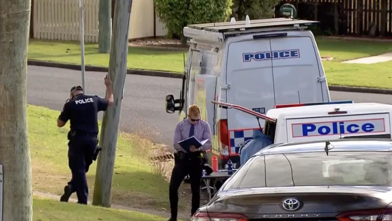 Police were called to a Flinders Drive home to conduct a welfare check on Monday when they discovered the body. Picture: 7 NEWS.