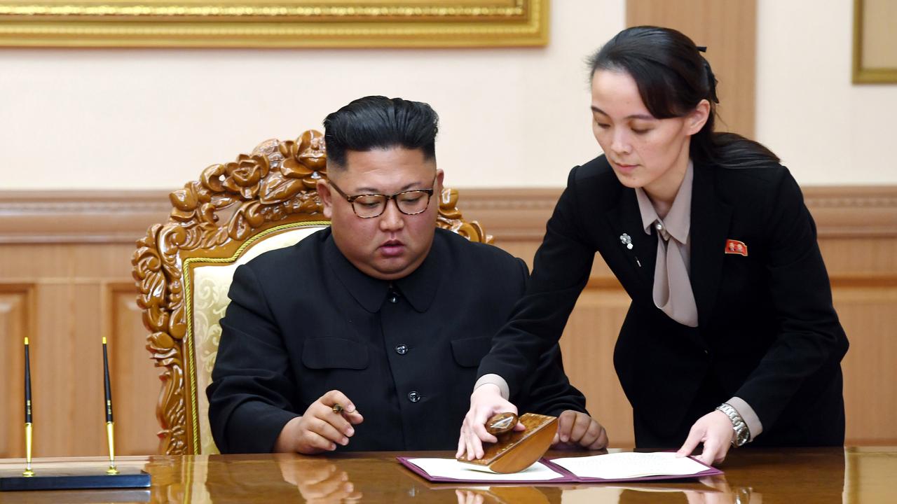 Kim Yo Jong, sister of North Korean leader Kim Jong-un.