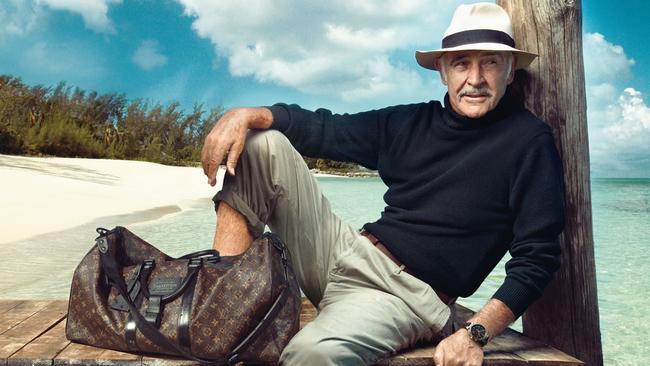 Sean Connery for Louis Vuitton. Picture: Annie Leibovitz