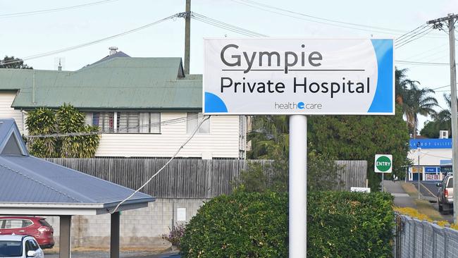 Gympie’s Private Hospital shut in early 2019.