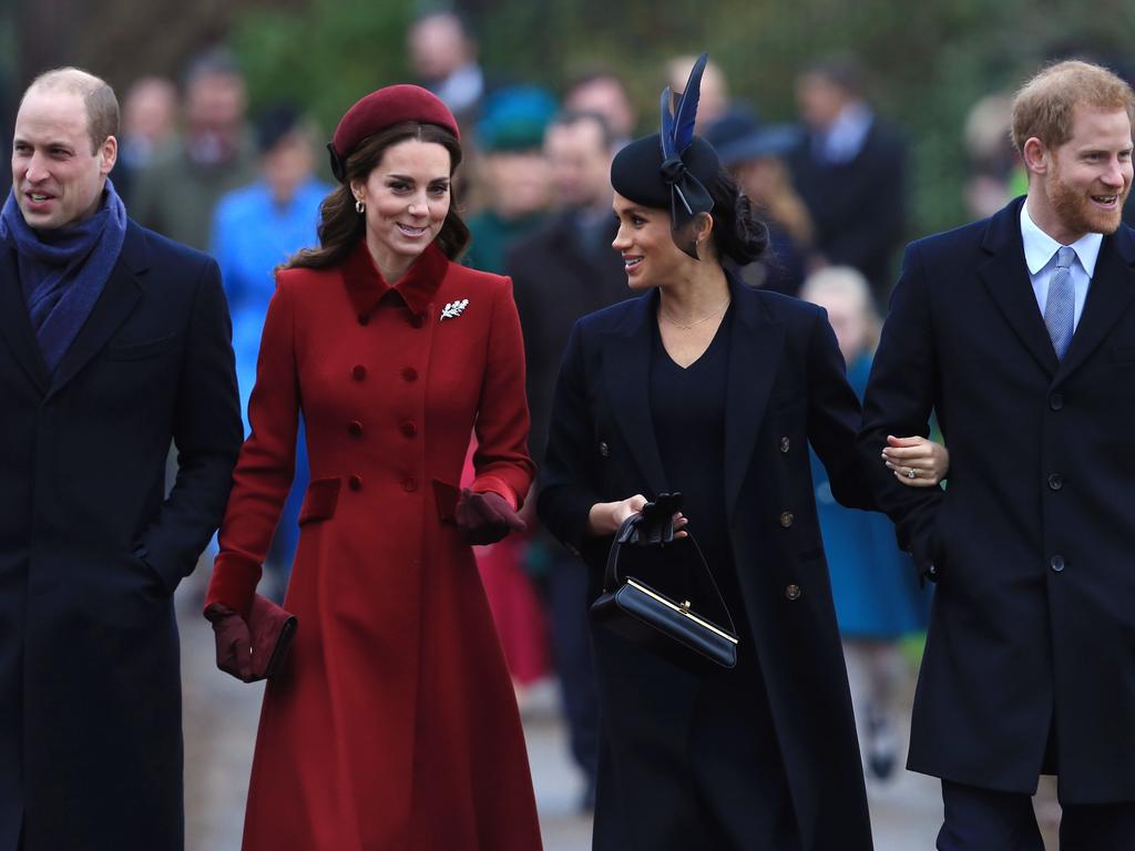 The Duke and Duchess of Sussex will part ways from Kate Middleton and Prince William's Royal office when they move to Frogmore Cottage. Picture: Getty