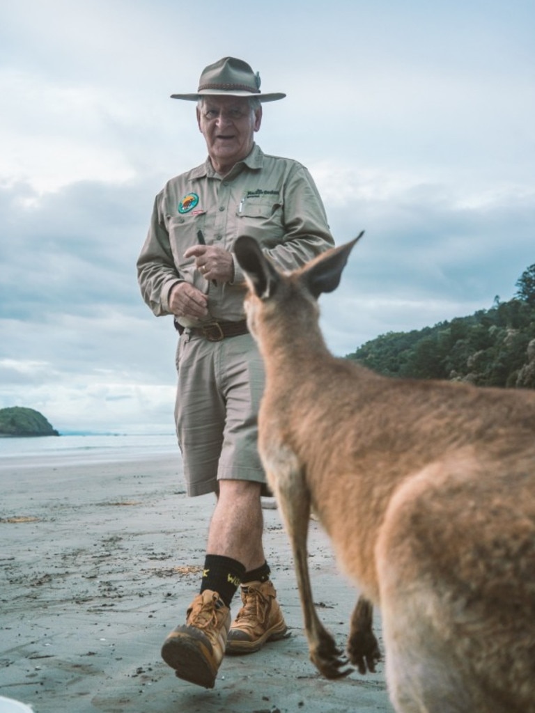 Murray Gibbs has been recognised for his tourism service in the Mackay Isaac region. Picture: Contributed