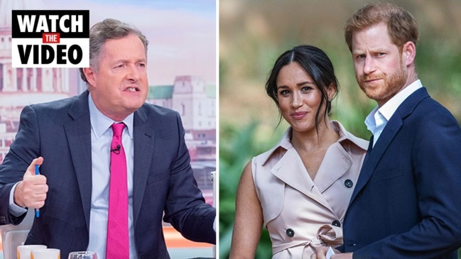 Piers Morgan dubs Harry and Meghan "gutless weasels" for not naming 'royal racist'