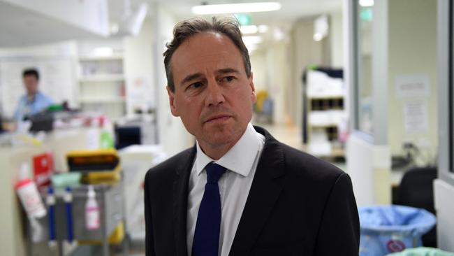 Federal Health Minister Greg Hunt will announce a complete overhaul of the after-hours GP home visit service. Picture: AAP