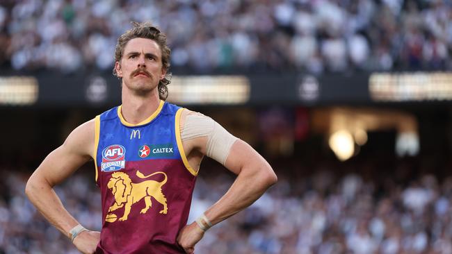 Joe Daniher plays for the Brisbane Lions.