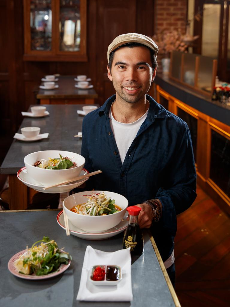 Owner Aaron Ratanatray at Sunny's Shop/Rosemont Hall. Picture: Matt Turner