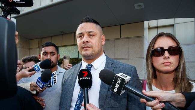 He told media he would be spending the next two days of freedom with family. Picture: NCA NewsWire / David Swift