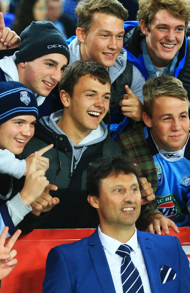 NSW coach Laurie Daley knows just what the fans’ support means.