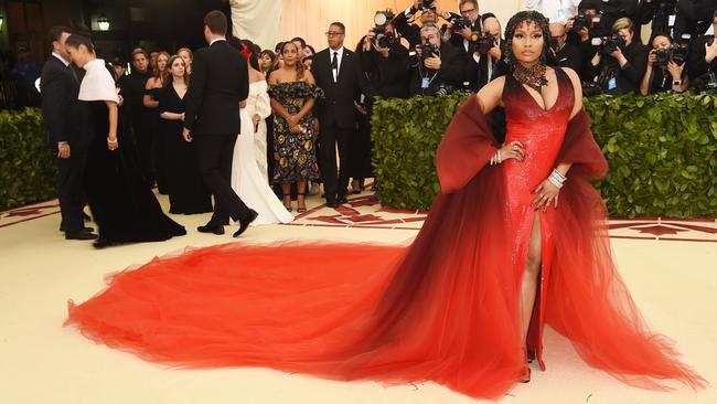 Nicki Minaj at the 2018 Met Gala.