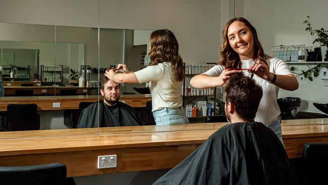 Number 10: Kaleigh Codrea of Kaleigh Codrea Hair Studio in Croydon. Picture: Mark Dadswell