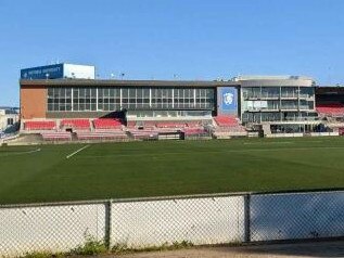 Current Whitten Oval 2020. Source Maribyrnong Council planning portal. Pic provided in documents submitted by the club for a planning application regarding their Whitten Oval redevelopment.
