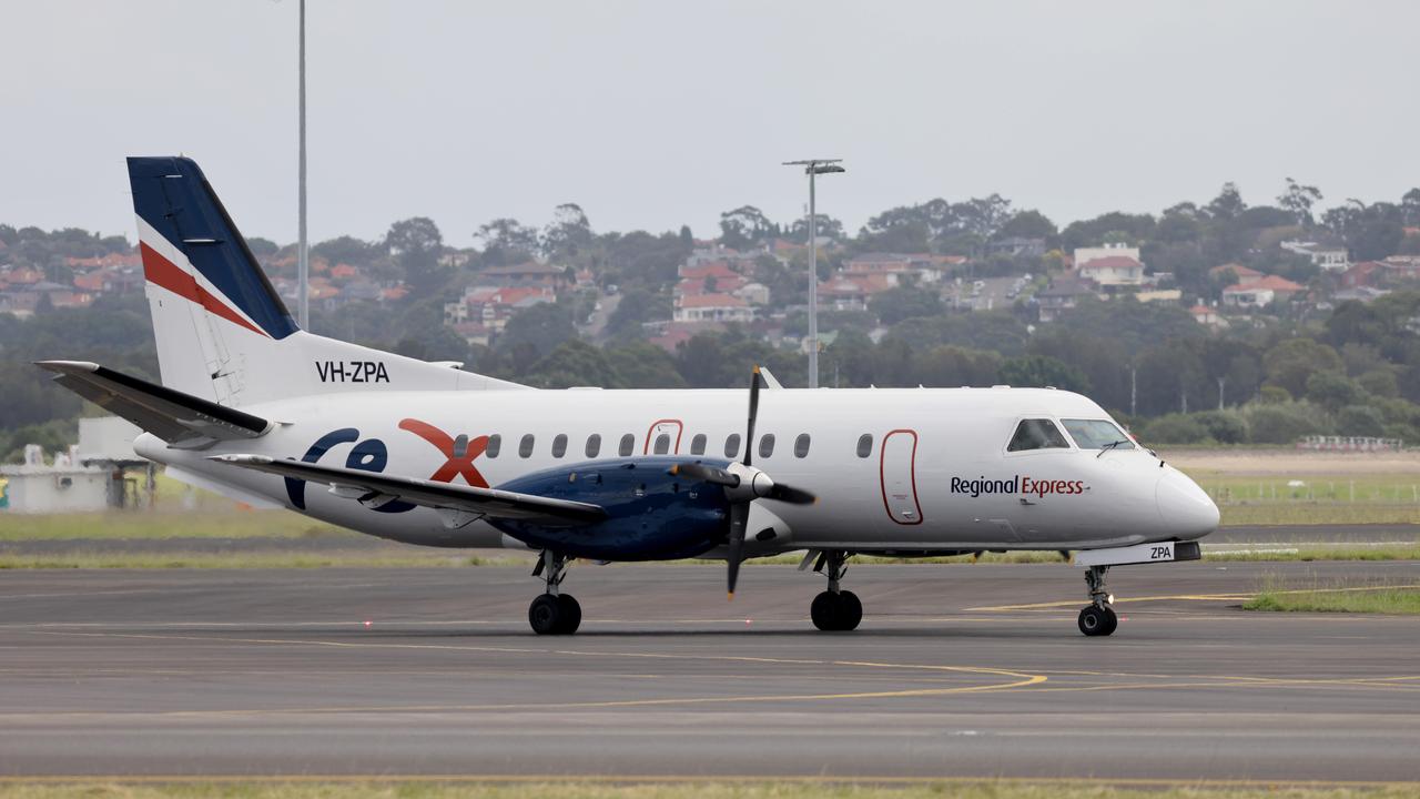 Rex has climbed up the ranking while other Aussie airlines fall. Picture: NCA NewsWire / Damian Shaw