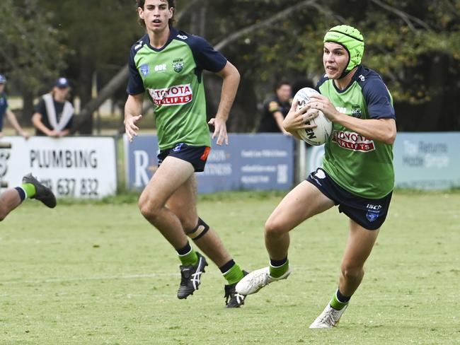 Jamie Cowling helped Canberra to its first win of the season. Picture: Martin Ollman