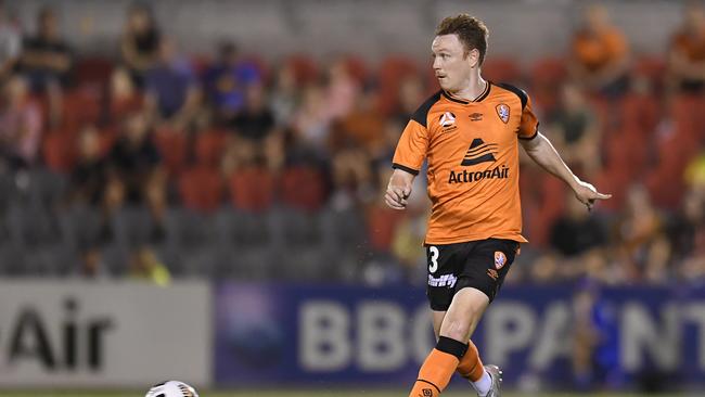 Corey Brown and his Brisbane Roar teammates are playing with great confidence. Picture: Albert Perez/Getty Images