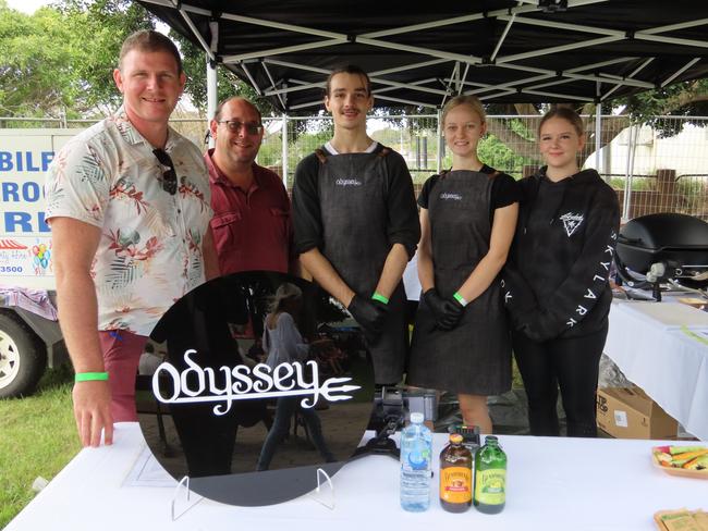 Owner Scott Thompson and the Odyssey Bistro team at the Relish Food &amp; Wine Festival.