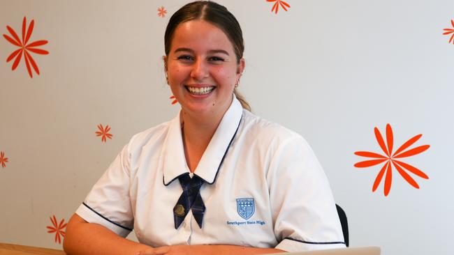 Year 12 student Jessie Dutton says recognising she has the power to change her attitude has been eye-opening.