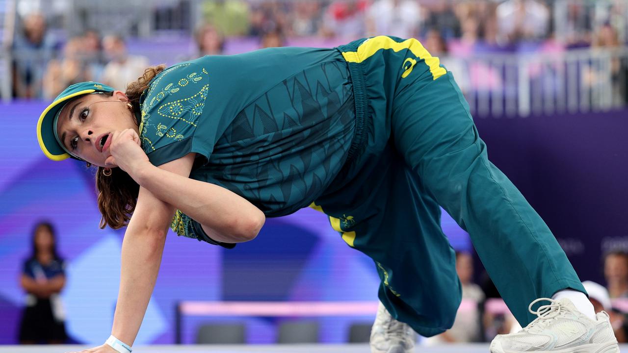 B-girl Raygun in action. Pic: Getty Images