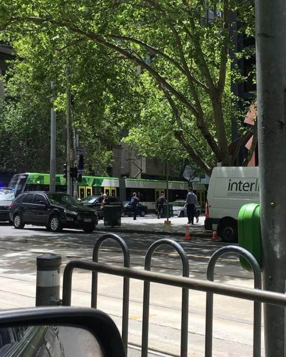 AU VIC:    Chaos as Car Ploughs Into Pedestrians in Melbourne CBD   January 20