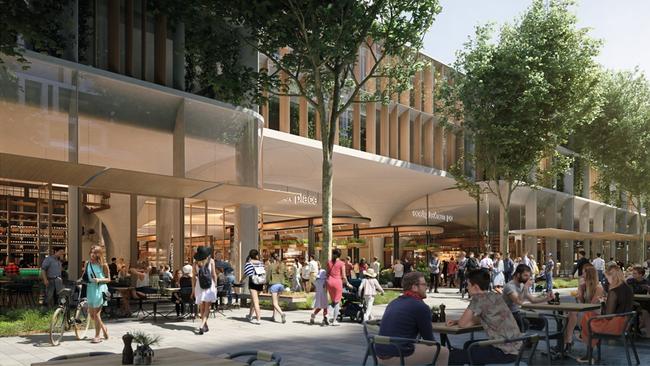 An artist’s impression of the revamped Entertainment Quarter.