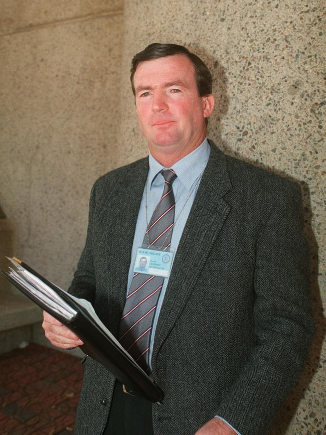 Detective Geoff Leonard investigated the murders. Picture: Gary Graham
