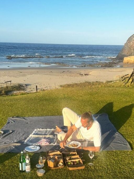 This year’s birthday bash was low-key at Narooma. Picture: Instagram