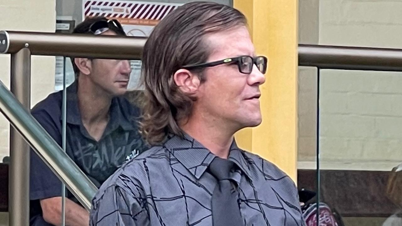 Nathan Daniel Town, 39, pleaded guilty in Hervey Bay District court to unlawful wounding.