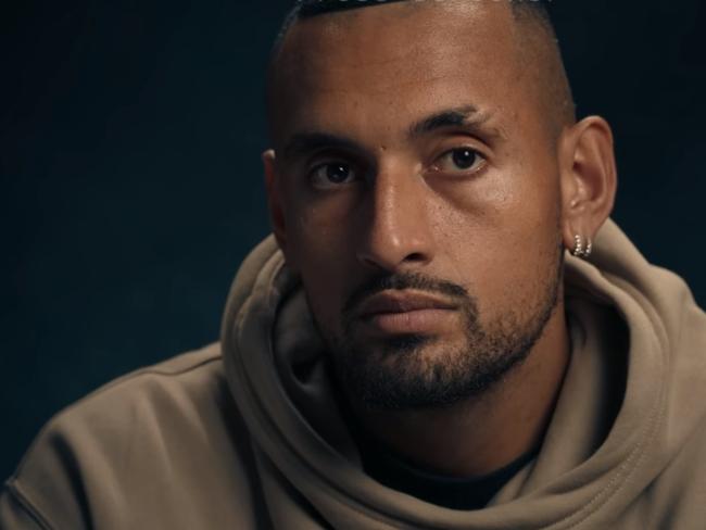 Nick Kyrgios opens up (credit: Netflix)