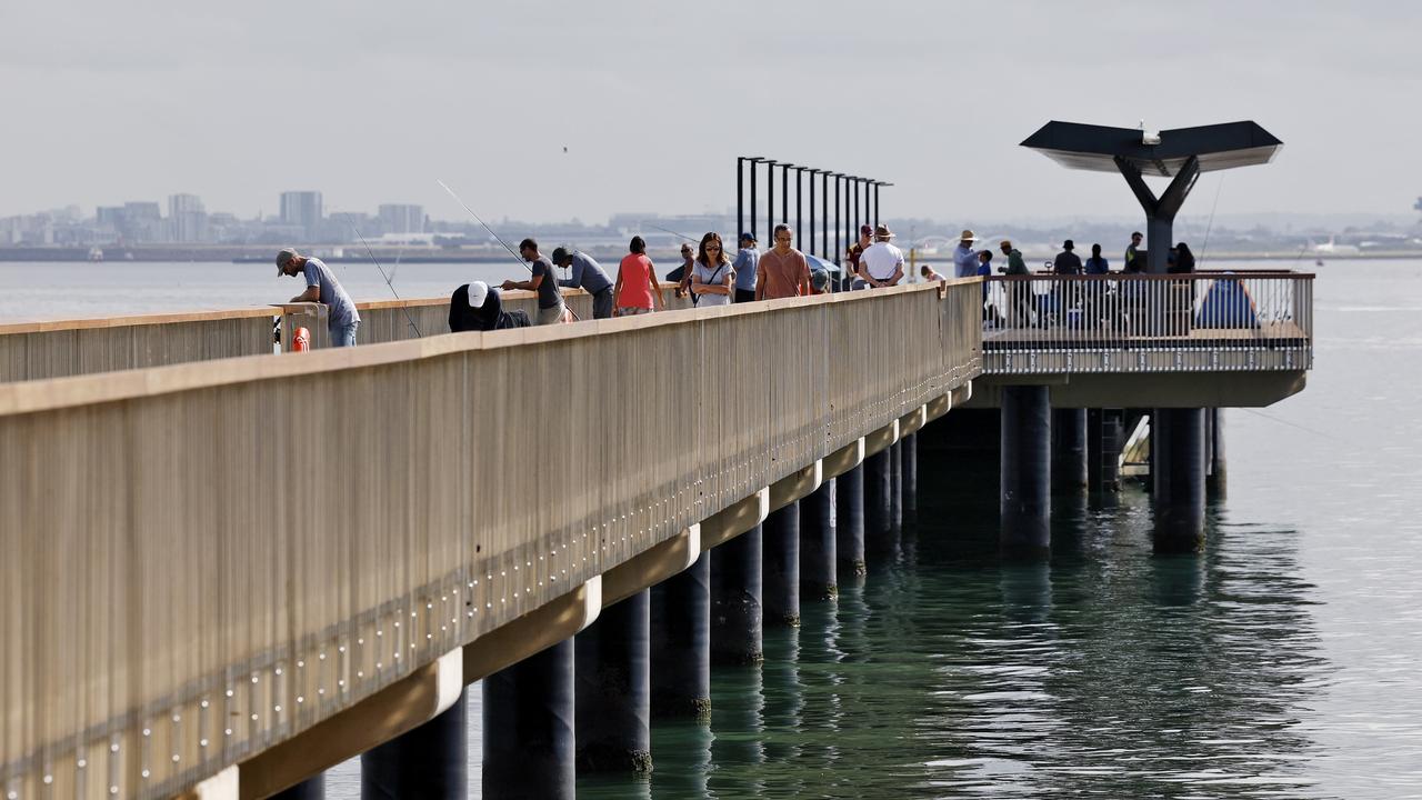 The wharves were originally built to resume the ferry service across Botany Bay. Picture: Sam Ruttyn