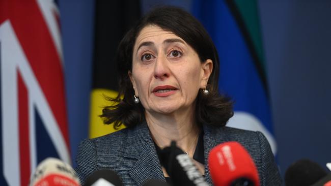 Gladys Berejiklian resigned as a result of the ICAC probe. Picture: NCA NewsWire/Jeremy Piper.