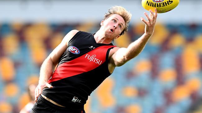 James Stewart is expected to sign a contract extension with Essendon. Picture: Bradley Kanaris/Getty Images