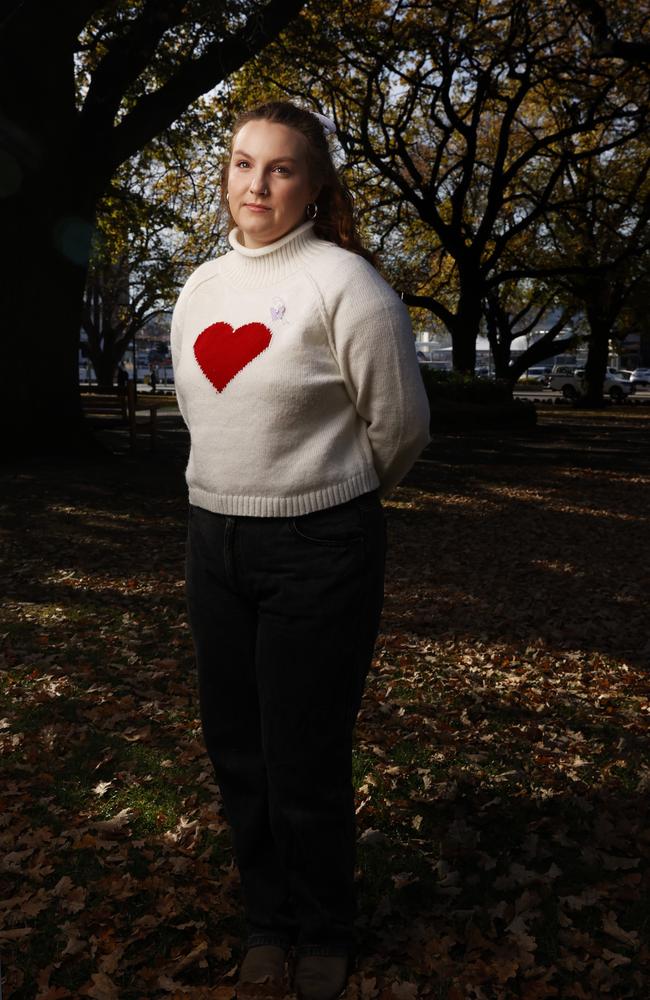 Romany Wake. Her mother Rachel Wake was killed by her former partner in 2021. Picture: Nikki Davis-Jones