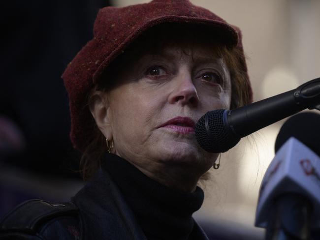 Sarandon has long been an advocate for progressive causes. Ed JONES / AFP