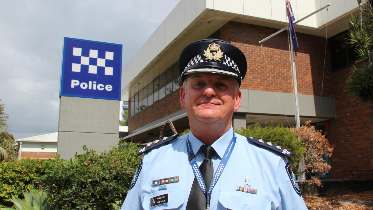 POLICE: superintendent John Hallam is in charge of the security and ...