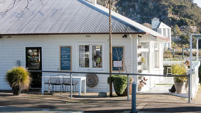 Hallam’s Waterfront Seafood Restaurant. Picture: PATRICK GEE