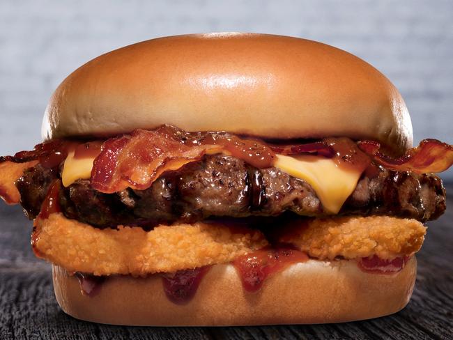 Carl's Jr Western Bacon Thickburger.