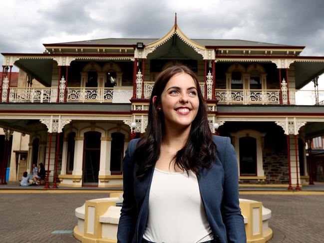 Alice Dawkins, daughter of former federal Labor treasurer John Dawkins, wants to take on Georgina Downer in Mayo. Picture: Dylan Coker